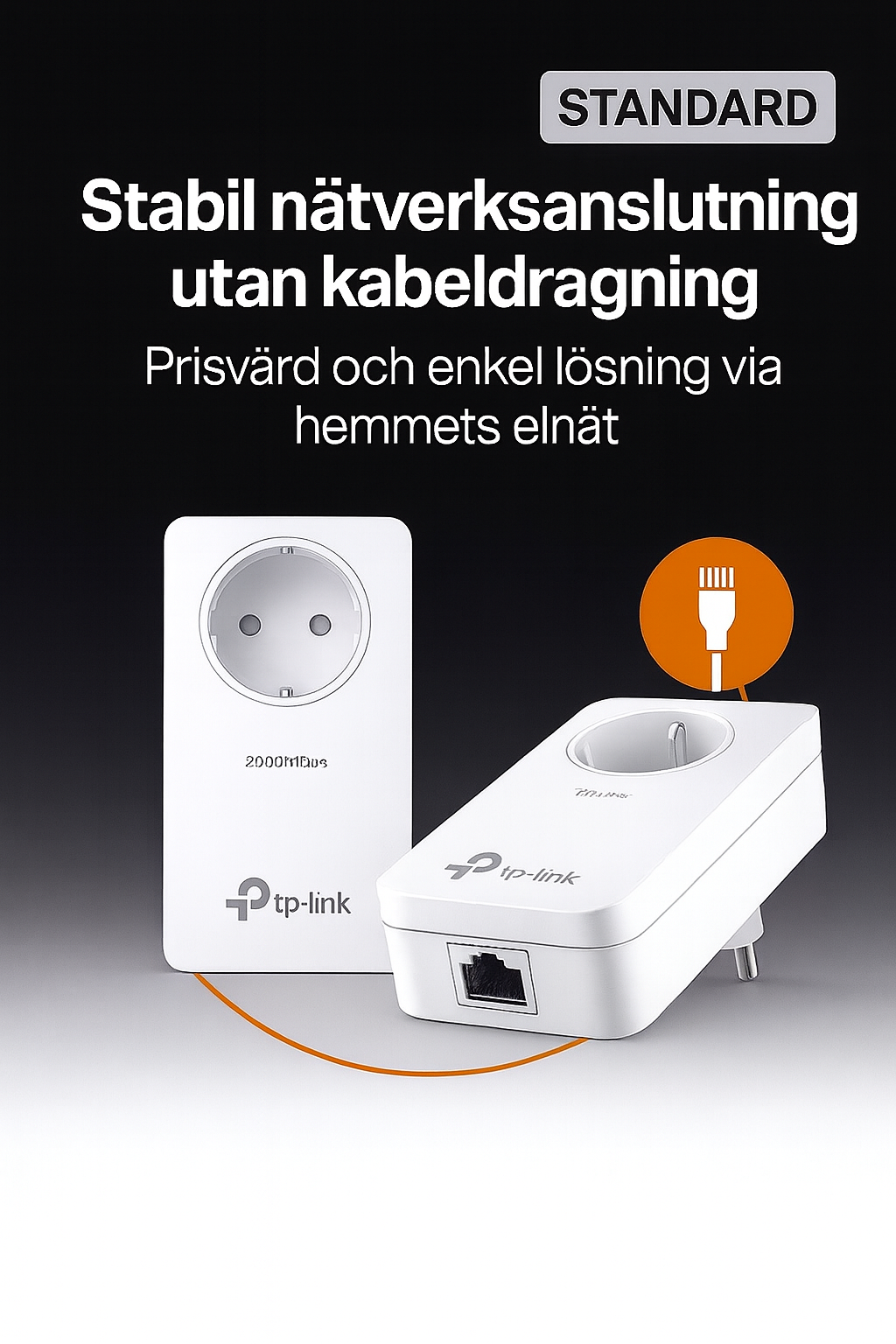 Nätverkslösning för växelriktare – Standard